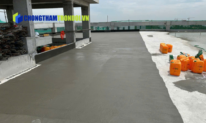 Chống thấm sân thượng tại phường Ba Đình