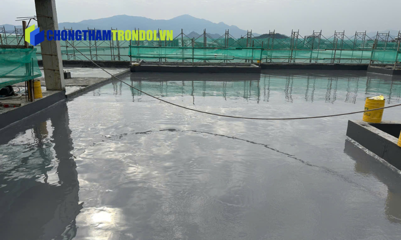 Chống thấm sân thượng tại phường Ngọc Hà